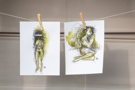 Kunst achter Glas - Lochristinaar © Annick Gentier Kunst achter Glas - Lochristinaar © Annick Gentier