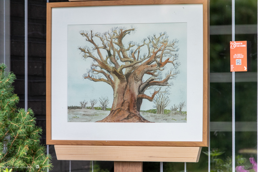 Kunst achter Glas - Lochristinaar © Annick Gentier Kunst achter Glas - Lochristinaar © Annick Gentier