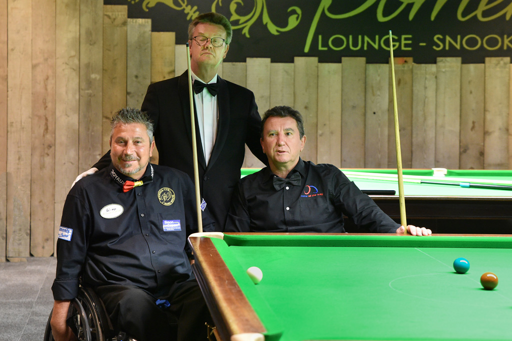 BK rolstoelsnooker 2022 Lochristi © Bennie Vanderpiete BK rolstoelsnooker 2022 Lochristi © Bennie Vanderpiete