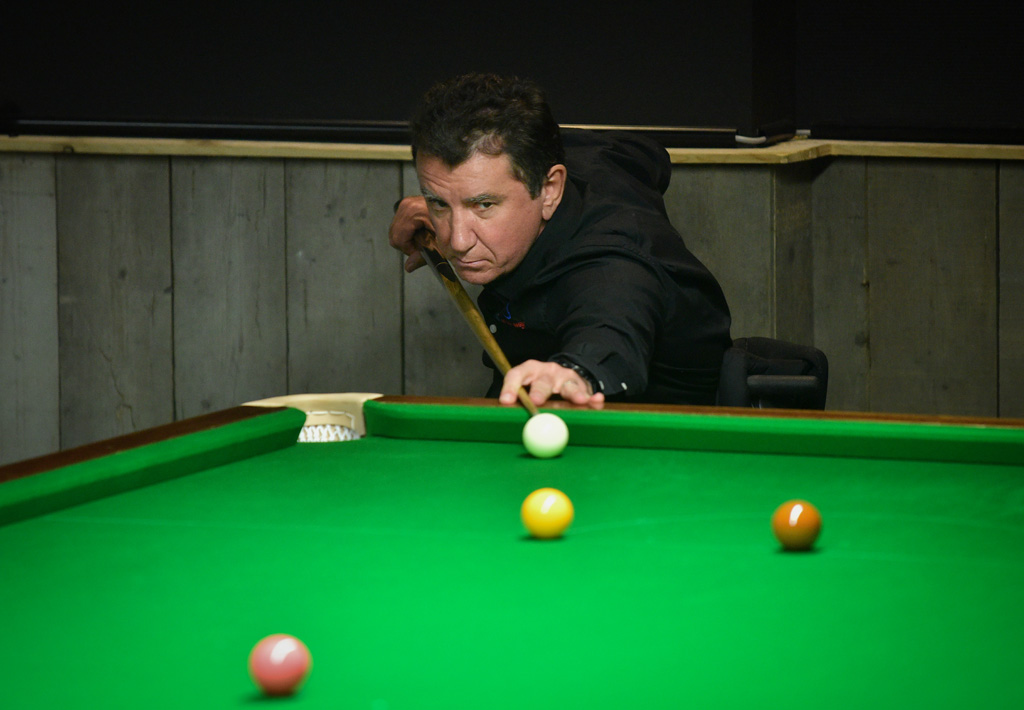 BK rolstoelsnooker 2022 Lochristi © Bennie Vanderpiete BK rolstoelsnooker 2022 Lochristi © Bennie Vanderpiete