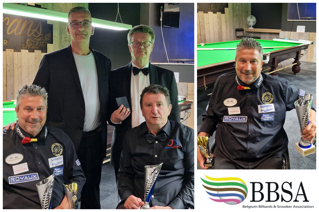 BK rolstoelsnooker 2022 Lochristi © Bennie Vanderpiete BK rolstoelsnooker 2022 Lochristi © Bennie Vanderpiete