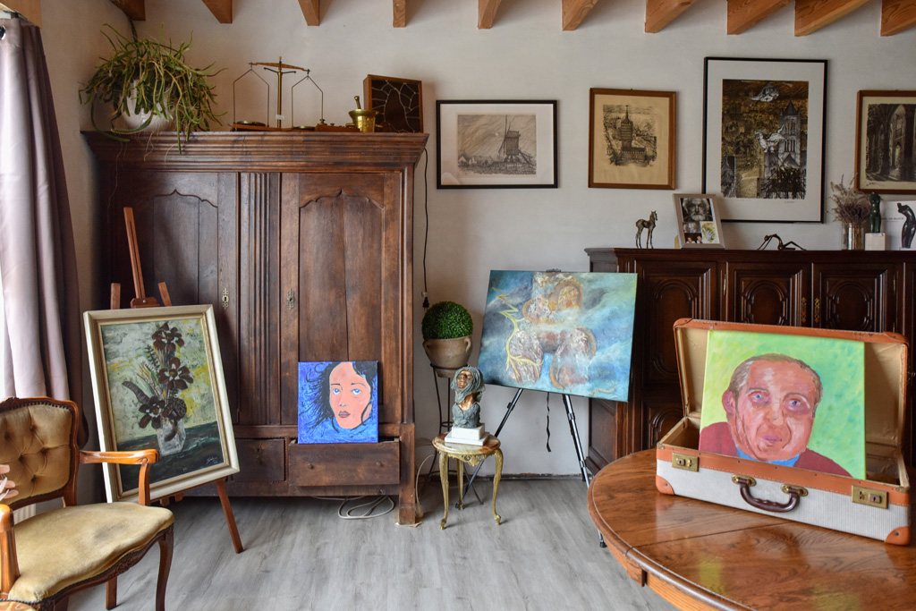 Nerenhoek- Kunst aan huis - © Bennie Vanderpiete Nerenhoek- Kunst aan huis - © Bennie Vanderpiete