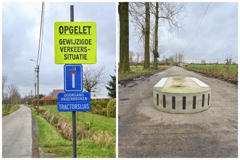 Gelei tractorsluis © Bennie Vanderpiete Gelei tractorsluis © Bennie Vanderpiete
